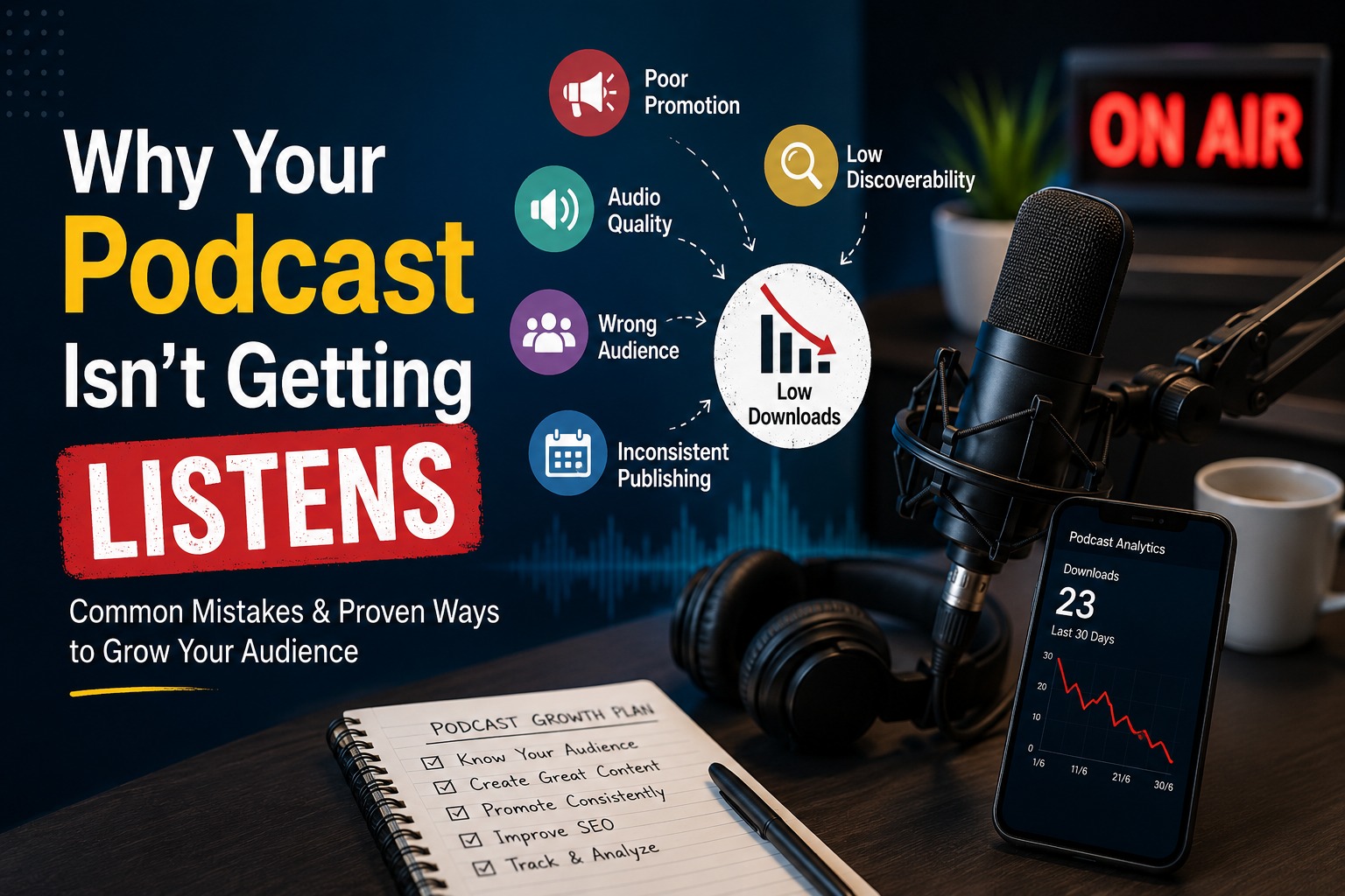 Why Your Podcast Isn’t Getting Listens